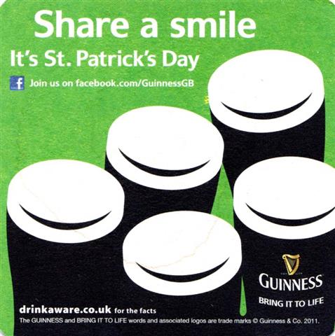 dublin l-irl guinness guinness st quad 3b (185-share a smile) 